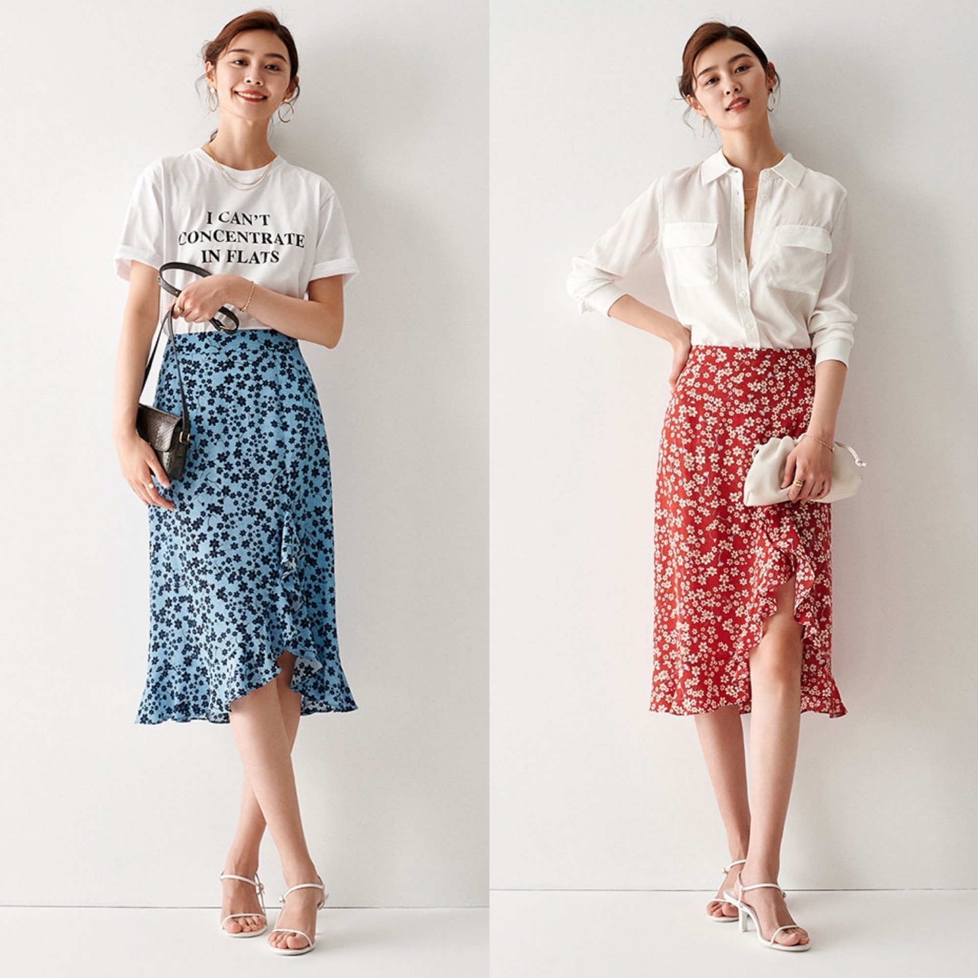 半身裙|穿来穿去，还是优雅温柔的轻熟风最显气质，随性舒适又有腔调