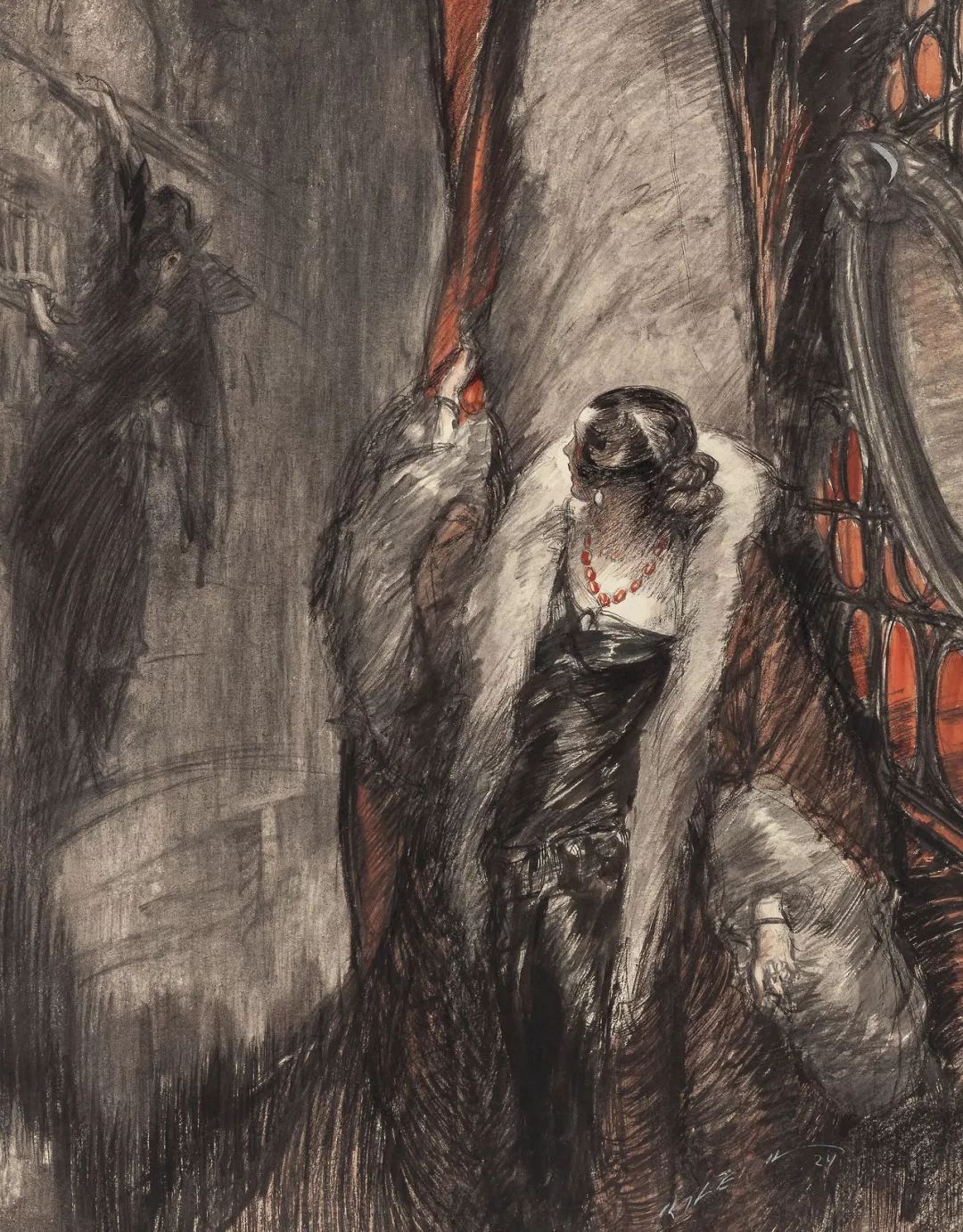 上流社会@美国最伟大的插画家,记录了上流社会的男男女女纸醉金迷的情景