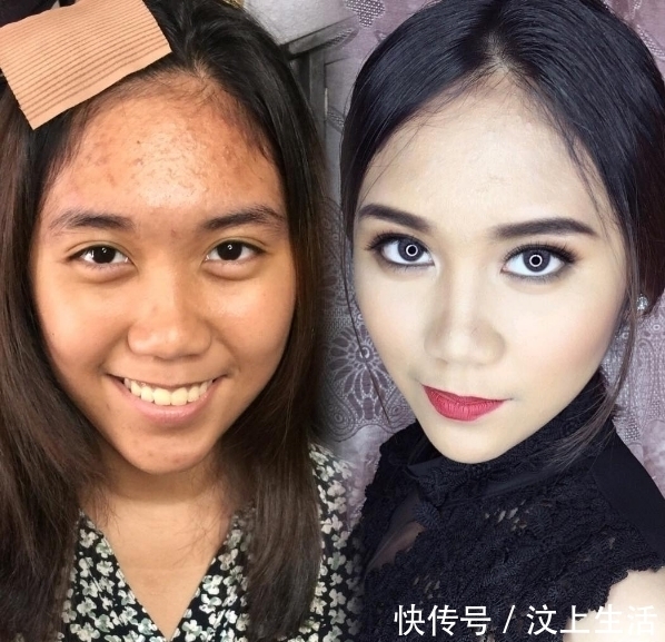 不对劲|网友晒出化妆前后照片,看完就发现不对劲,果然是男人的阴影