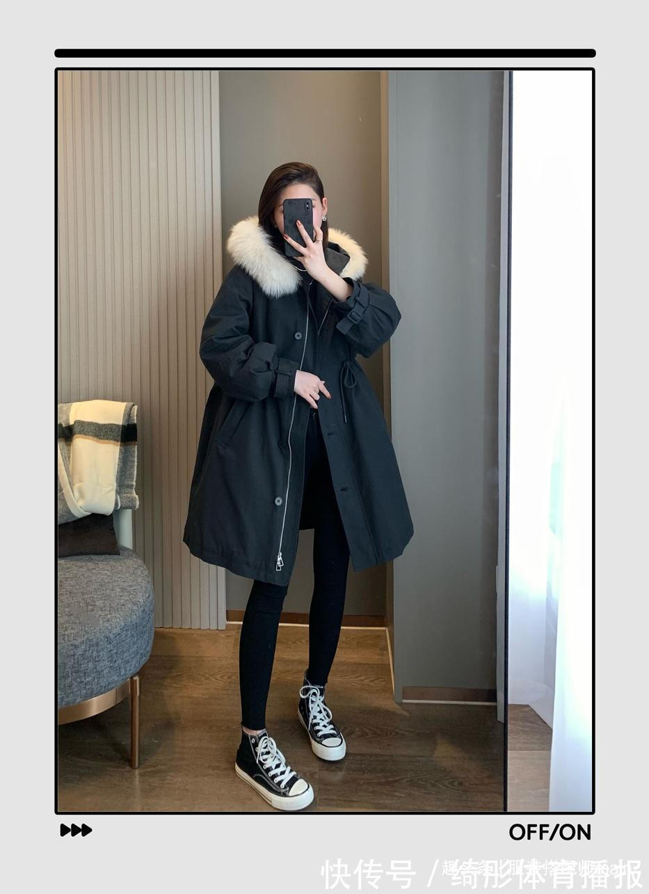 打底衫 羽绒服想摆脱臃肿感,关键要选对下装,穿对了轻盈保暖又时尚