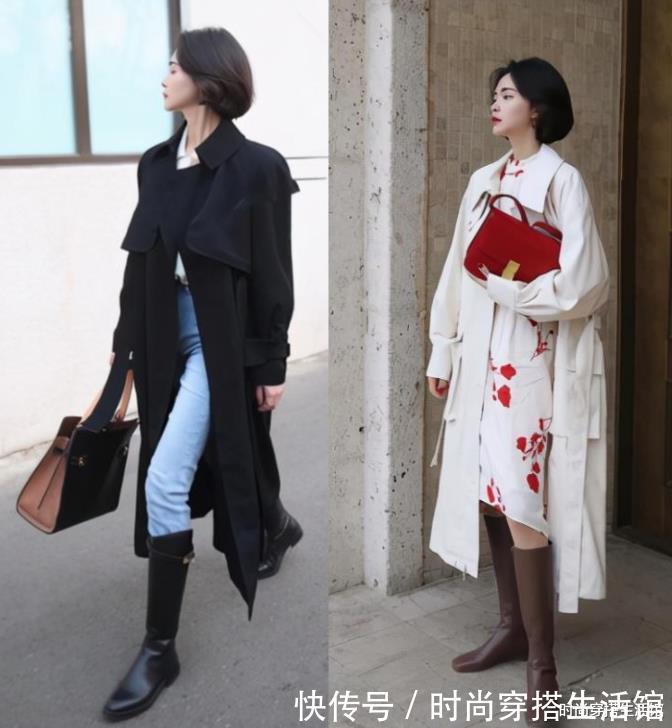 袜子|入秋后就别再露脚踝了,这样穿时髦显高又保暖,建议收藏