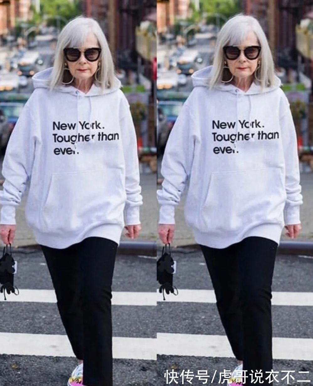 浅色|你见过“满头白发”的时髦精吗?这才是奶奶辈该有的样子,美爆了