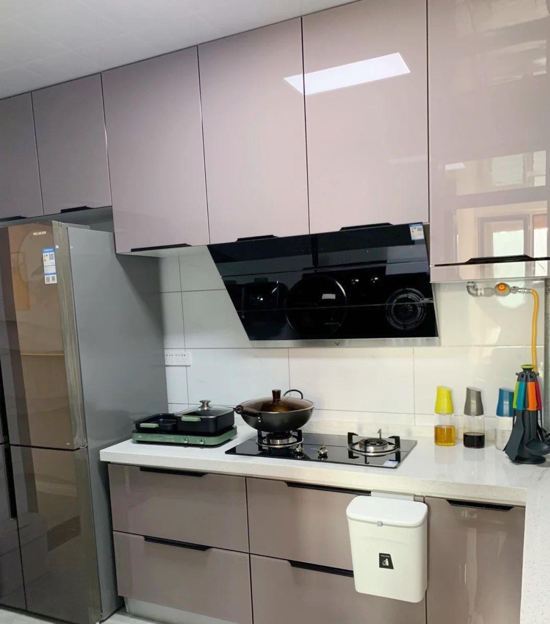 浅灰色|等我有钱了,也要买一套小户型,就照着他家这样装,又温馨又耐看