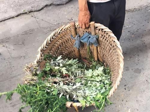 特别|大妈路边卖“杂草”,5元1斤没人要,识货的人直接连筐子都买了