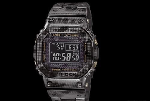 卡西欧g Shock推出迷彩钛合金1万人民币的电子表 快资讯