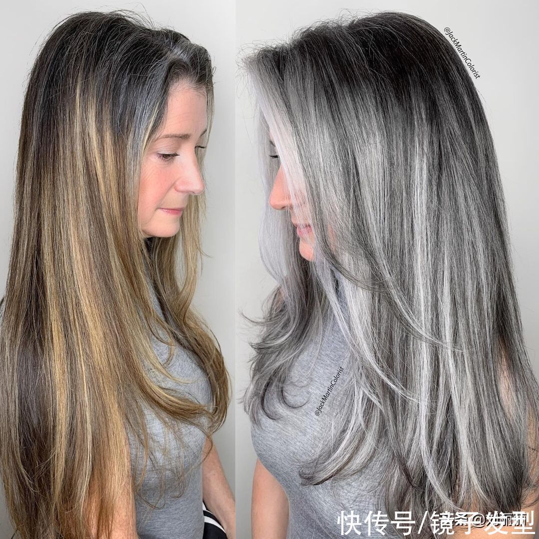 染发 头发花白的阿姨别再染发了,学学这13位阿姨,时尚好看显年轻