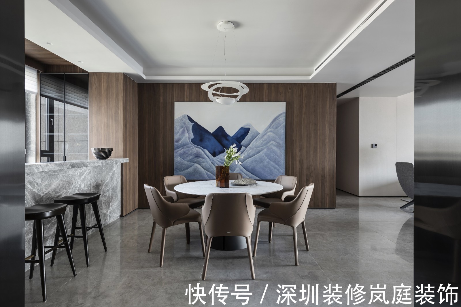 装修|深圳装修:粤海城137㎡现代简约,尽显浓郁东方气息!