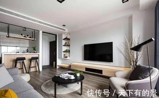 石膏线|小户型电视墙一定要照这样装，漂亮又上档次
