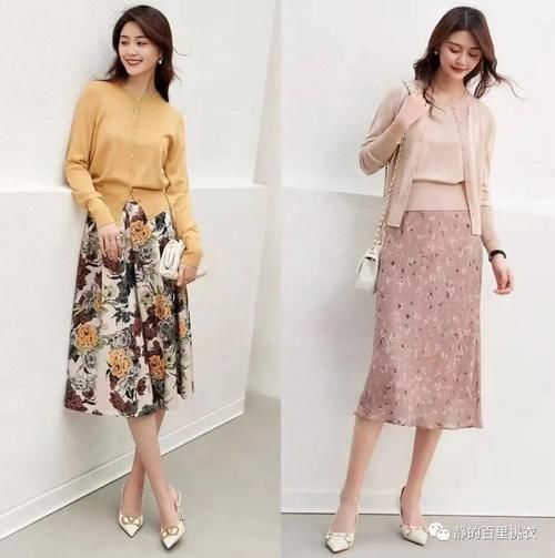 纯色|通勤上班，半身裙怎么穿？成熟女人尝试这些穿搭方案，好优雅