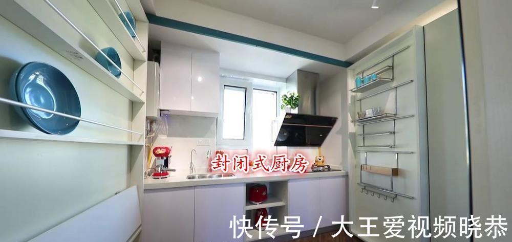 开放式|“冰箱式”厨房，国外早就很流行了！看着像柜子，打开该有的都有