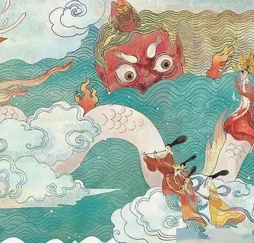 插画师@92年中国最美插画师,闭关一年画洛神,一笑倾城