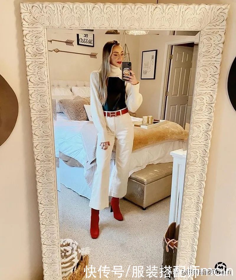 对于爱穿浅色系衣服的我来说，白色阔腿裤时髦是因为这三点