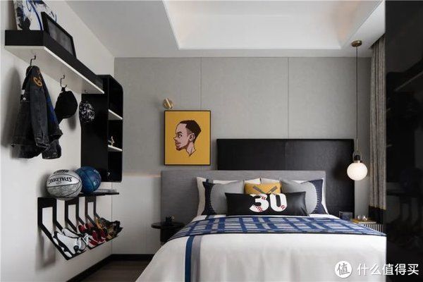 衣帽间|重庆麓铭府星院346㎡别墅下叠，花100万过理想中的生活，美醉了