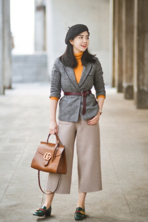 搭配|上班族怎么穿暖和又显瘦?试试这几套西装穿搭技巧,优雅又气质