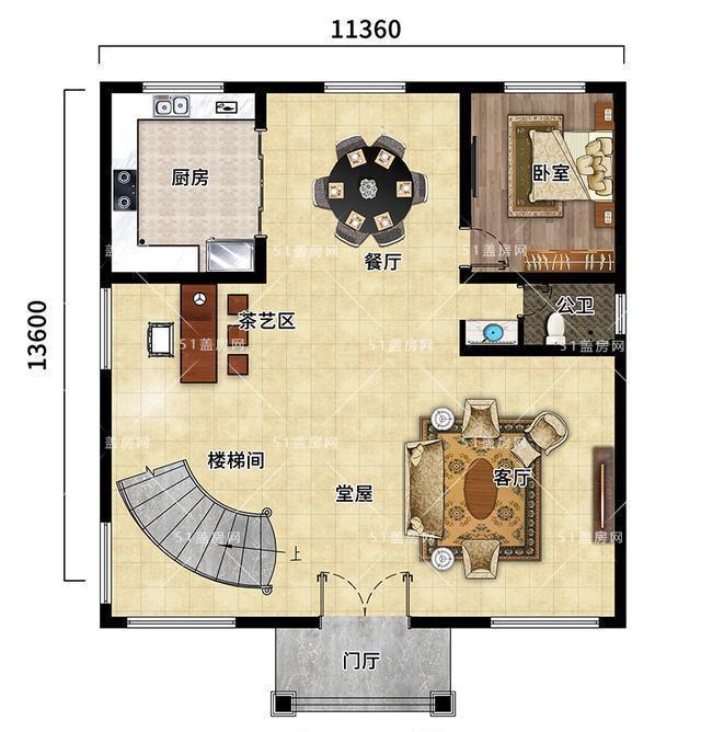 卧室|50万在老家建栋4层大别墅，十里八村都来看，城里人更是羡慕不