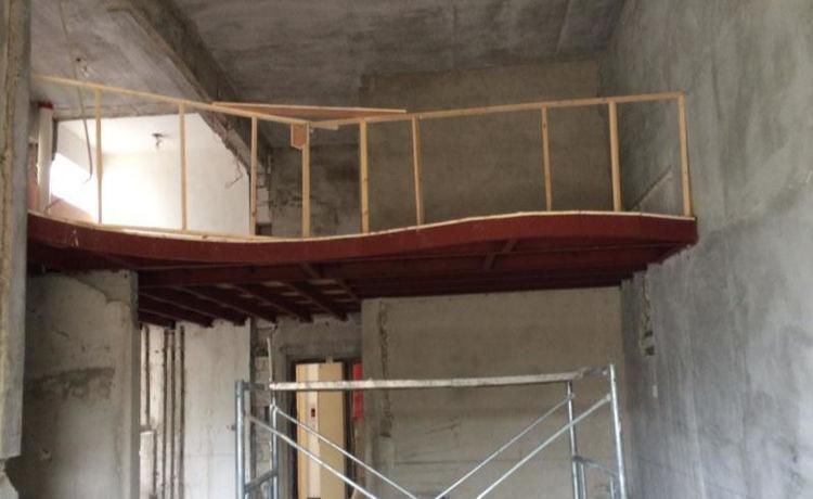 阁楼|老公坚持买顶楼，完工后还挺实用，一层变两层，尤其客厅，漂亮