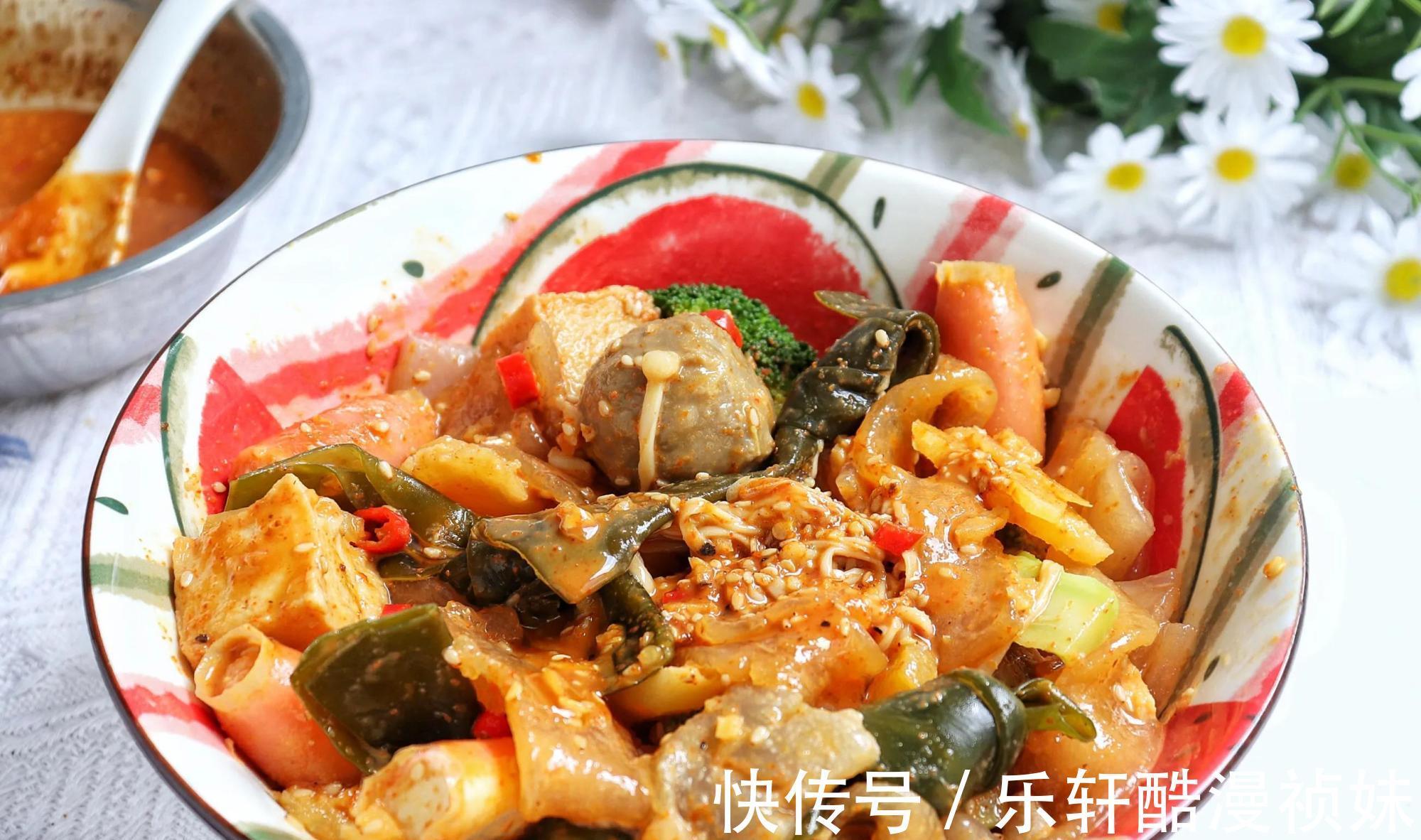 麻酱汁|立秋后，天热没食欲，试试这道懒人美食，一煮一拌，比火锅还过瘾