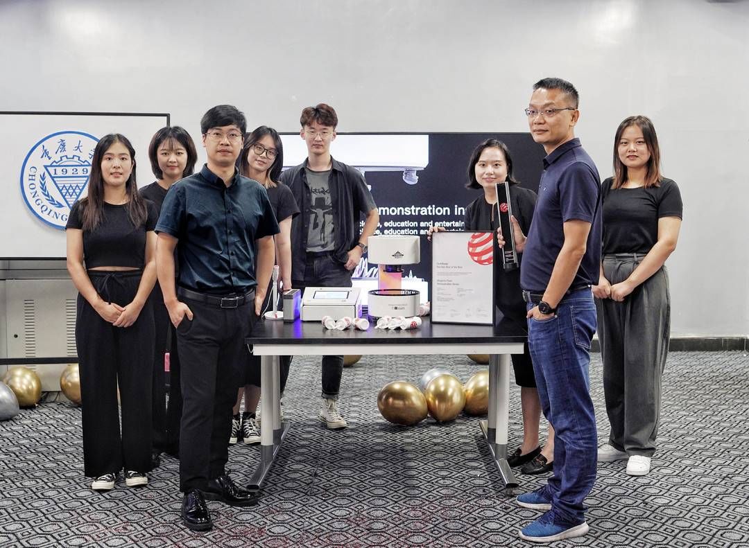 磁性|重庆大学设计作品跨多个学科、让磁场“可视化” 获得全球工业设计顶级奖项