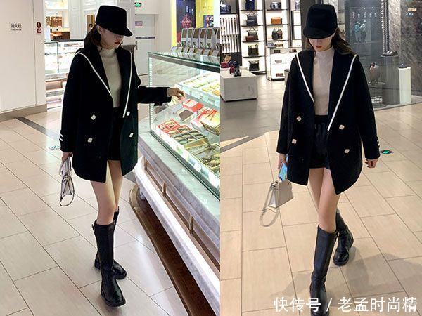 干净利落的西装外套,怎么穿都很有时髦感