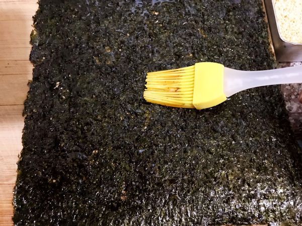 麦芽糖|海苔自己在家也能做了,加了芝麻,香味十足