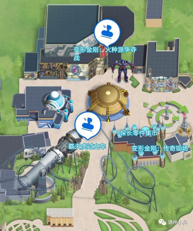 中年|来啦！环球主题公园游玩地图上线！12处游乐项目名称曝光！