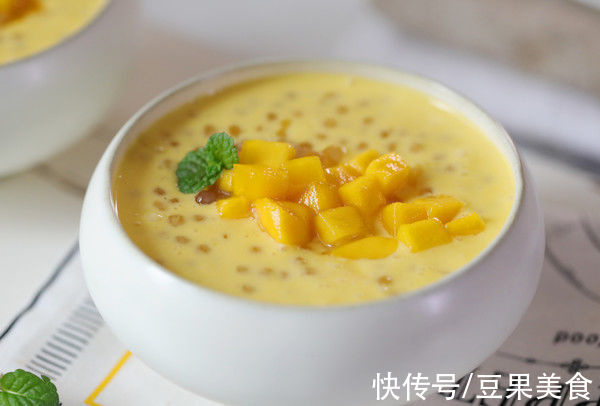 #精致一人食#?椰汁芒果西米露?