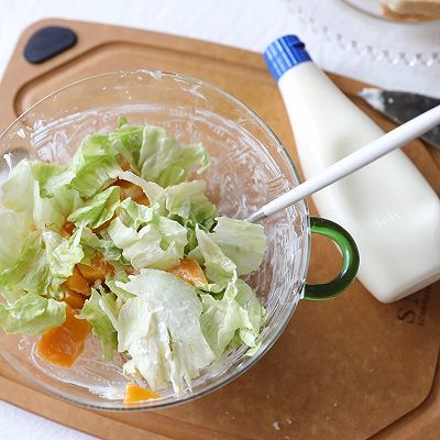 芒果|芒果沙拉三明治