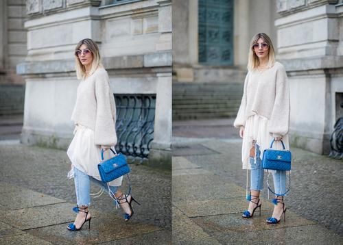 开春换季潮搭：针织衫＋牛仔裤，穿着舒适又好看，时髦的人都在穿