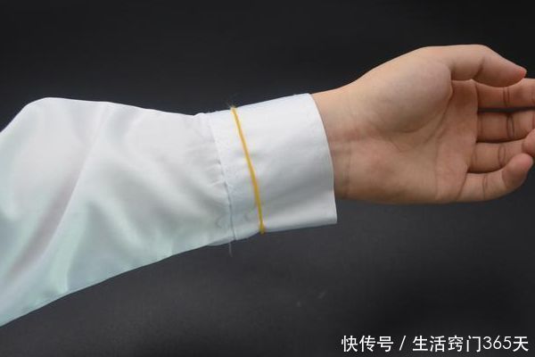 衣袖上绑一根橡皮筋,好多人不知道有啥用,但学会了受用一生!