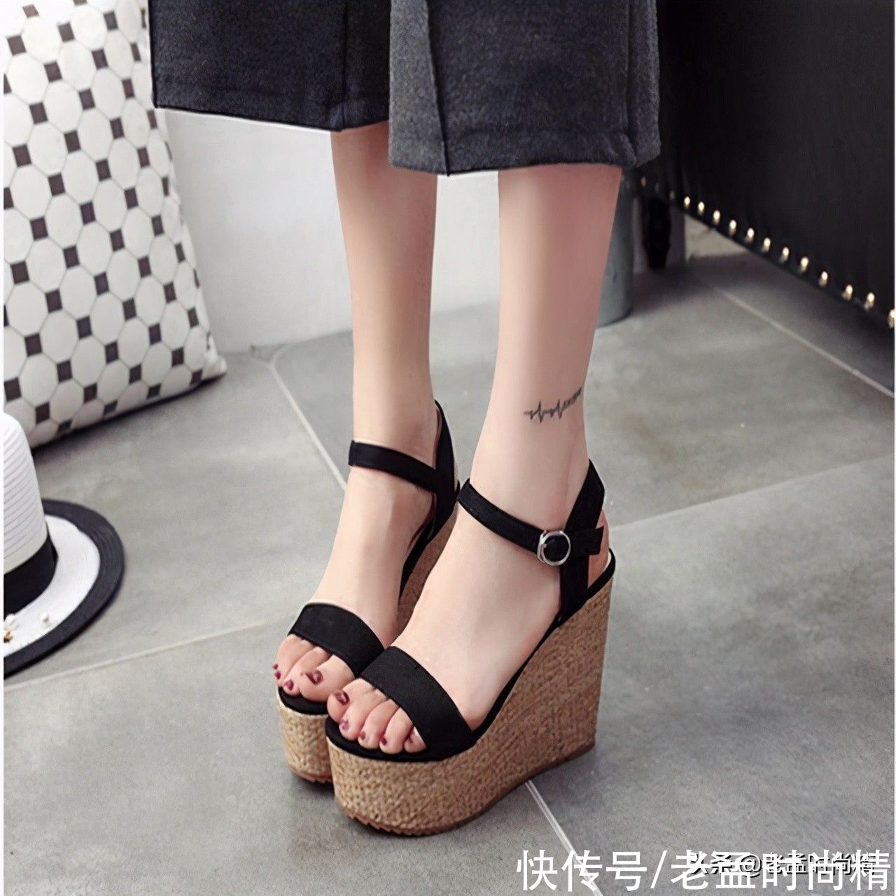 嘴鞋|优雅好贵的鱼嘴鞋，从脚穿起，让女性增加了一份气质