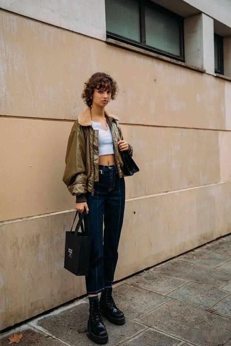 短靴|牛仔裤+短靴，也可以很飒！！