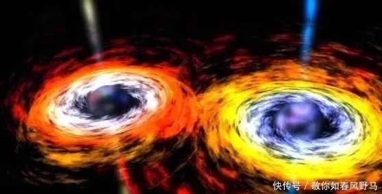 牛人 两个黑洞相撞会怎样?牛人用计算机做实验,看完大家瑟瑟发抖
