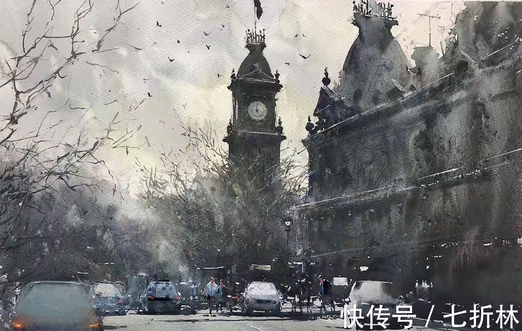 终身成就奖$他是外光绘画终身成就奖得主,他是水彩艺术大师Joseph Zbukvic