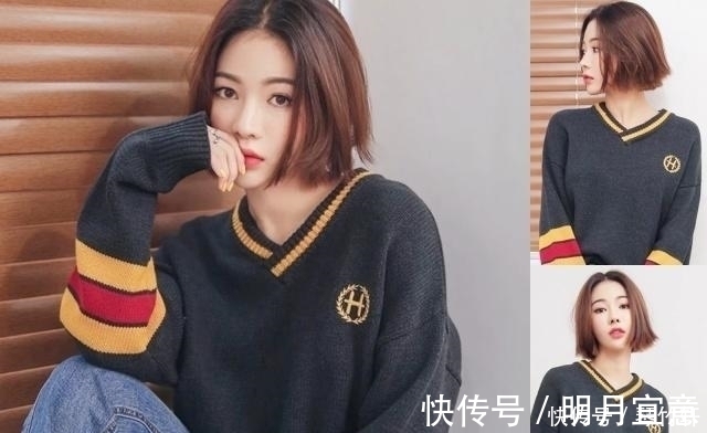 中分|别乱剪头发,新年要剪发的女生必看这4款短发,超显脸瘦!
