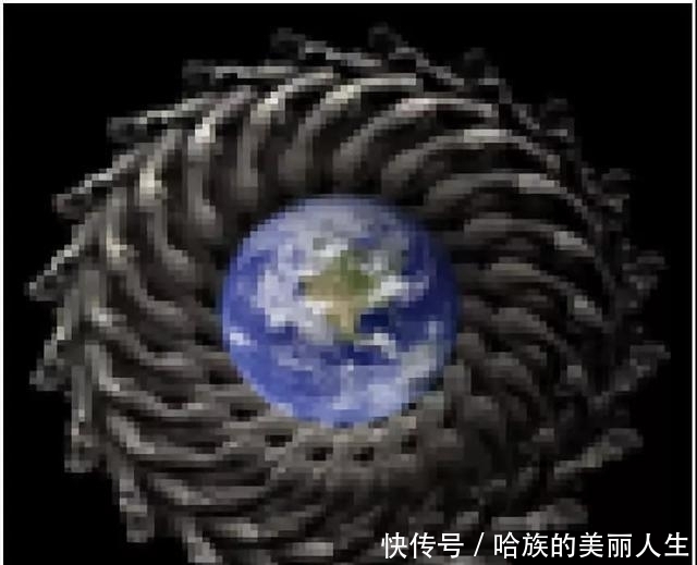 章鱼 整个太阳系就是电浆漩涡,这个电浆漩涡看起来就象是一只章鱼