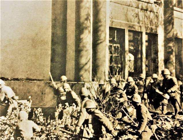 中国守军|大场战役：日军精锐接连受挫，不得不拿出其秘密武器投入战斗