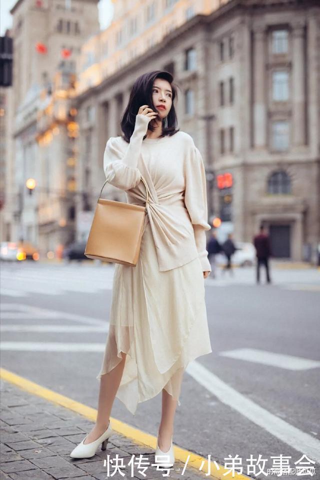 今年流行的针织衫还不会穿跟着三木博主这样穿，时髦又减龄