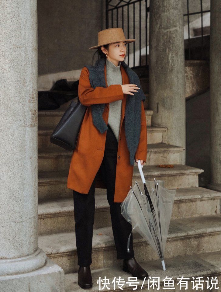 穿毛衣别总老一套,三木这4套“叠搭”就很时髦,基础款也显高级