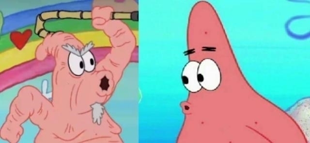 蜡笔小新|90岁的动画角色什么样?海绵宝宝失去灵气,蜡笔小新看哭了