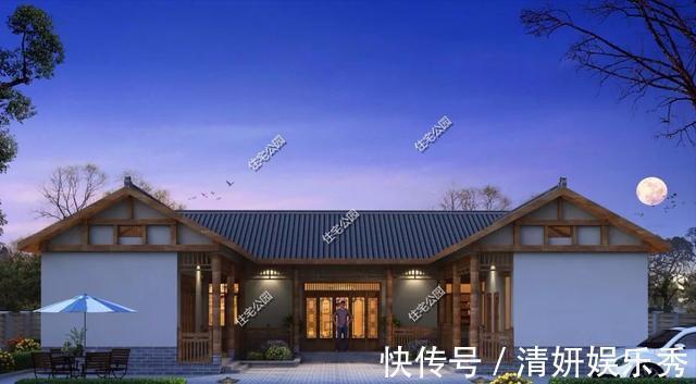 中式|2021年农村建房子,推荐这15套中式小院,造价便宜还实用