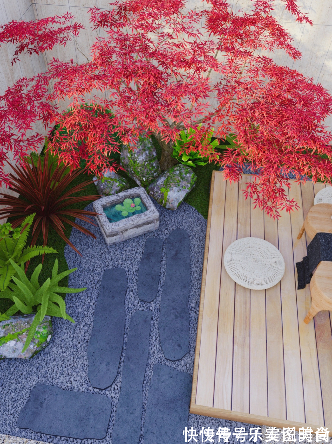 小花园|30㎡上下庭院如何设计？这种精致的治愈系现代风小花园，太好看啦