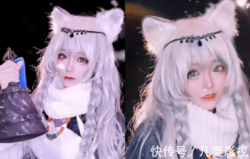 地缚少年花子君|别人COS是化妆,而她是直接换头,\把原角色的脑袋安在自己身上\