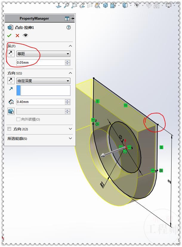  SolidWorks|在SolidWorks里用两种方法画这个扭转法兰