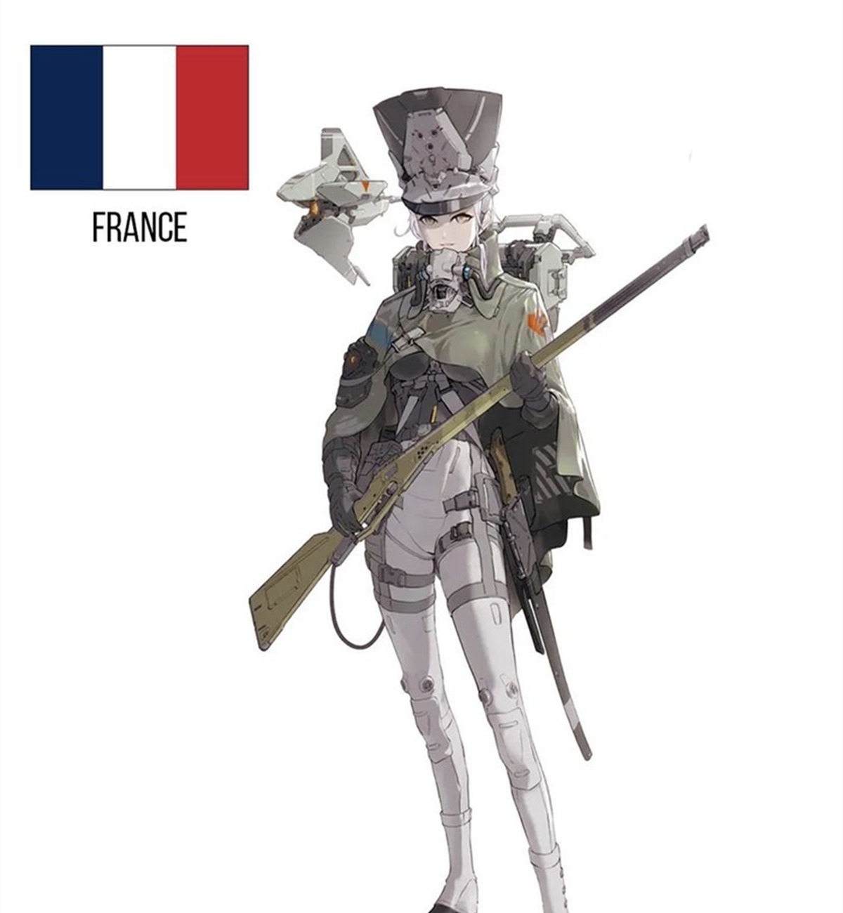 火箭|漫画拟人化成为军娘,欧洲还停留在近代,我们的火箭都已经起飞了