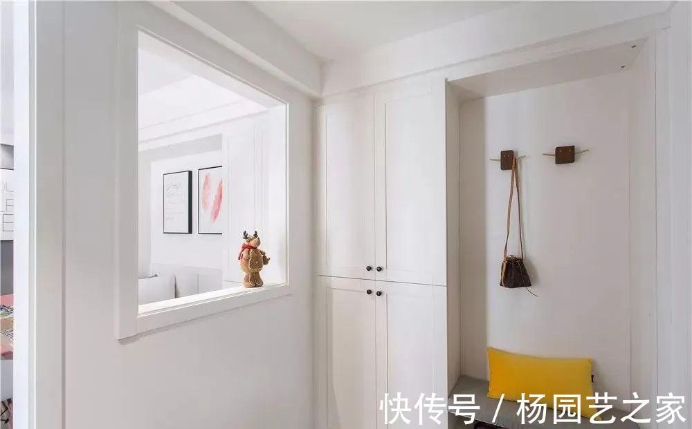 嵌入式|北欧风装修，小户型玄关设计好看实用，家里就照着这么装