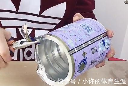 奶粉罐不要扔,拿来养花,比花盆还好看