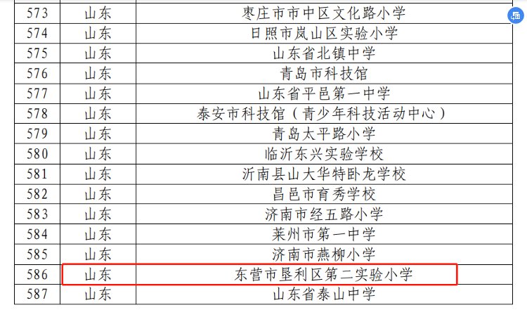 东营市垦利区第二实验小学|全国青少年人工智能活动特色单位公布 东营四所学校入选