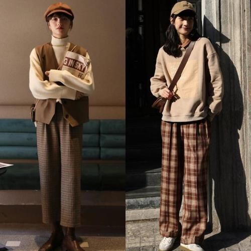 穿搭|为什么你穿“格子裤”不够时髦？这些穿搭方法，跟着穿也很好看