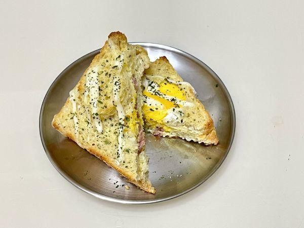 蛋奶液|韩国街头美食 芝士蛋奶吐司