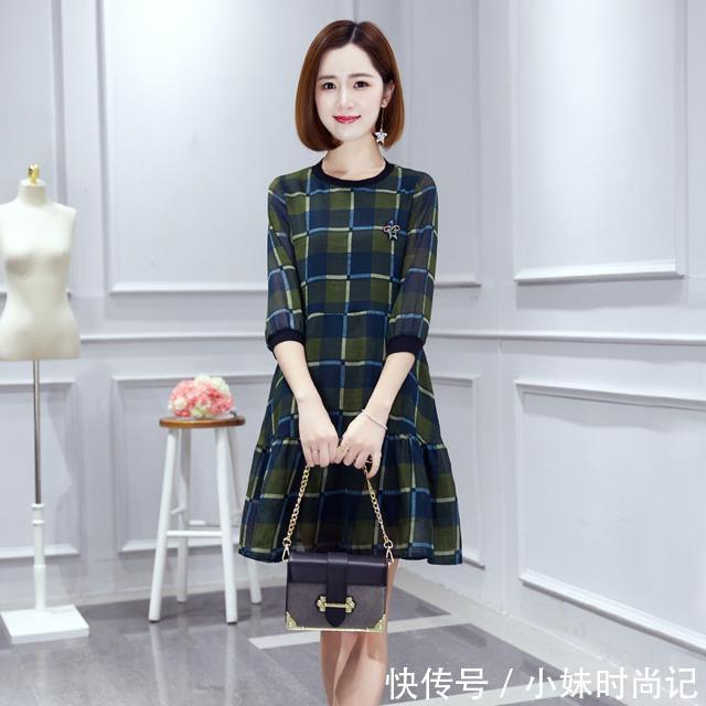 蕾丝|穿脱方便连衣裙,胖妹妹穿着别提多迷人